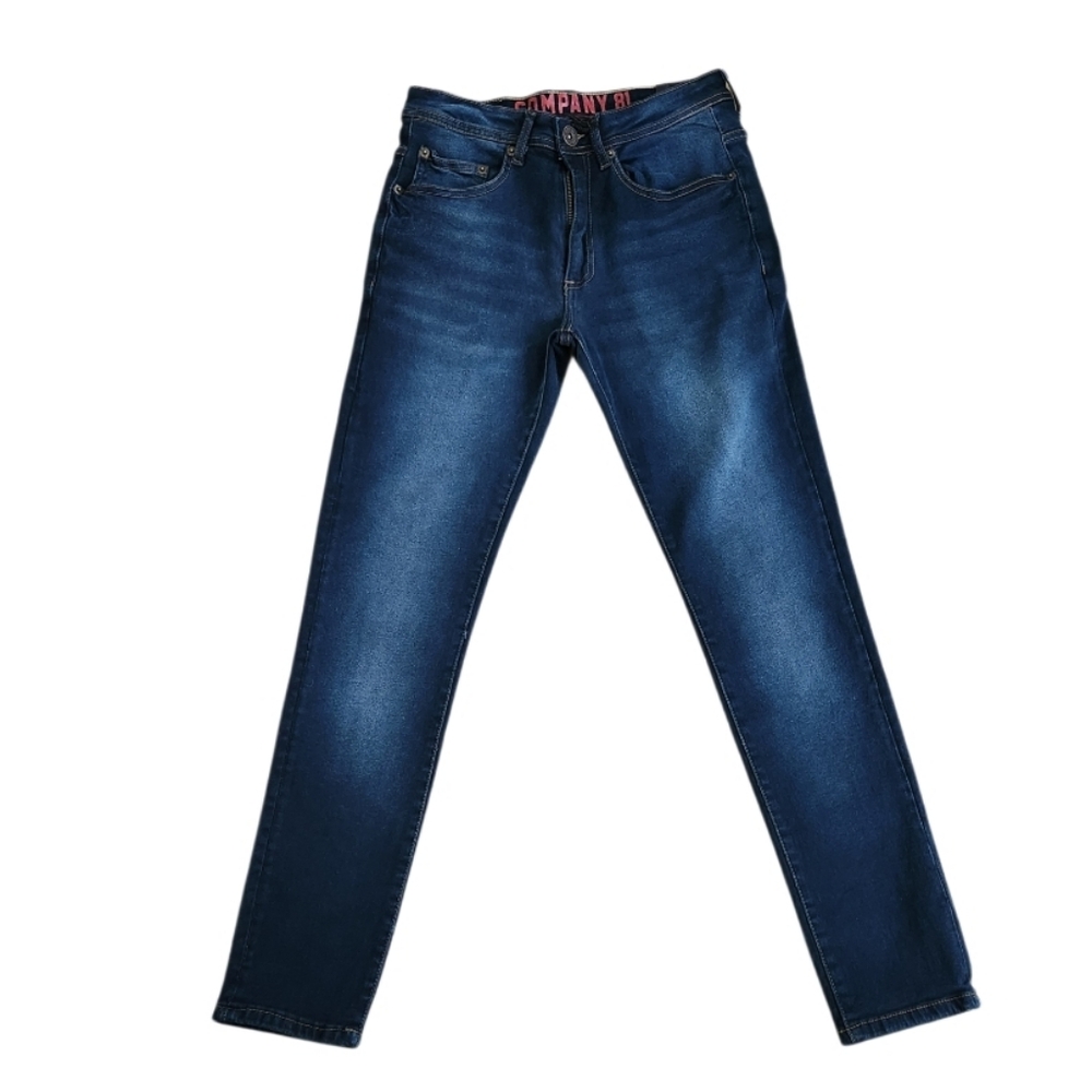 Men's Blue Premium Stretch Essex Skinny Fit Jeans Sz 30/30 Nwt